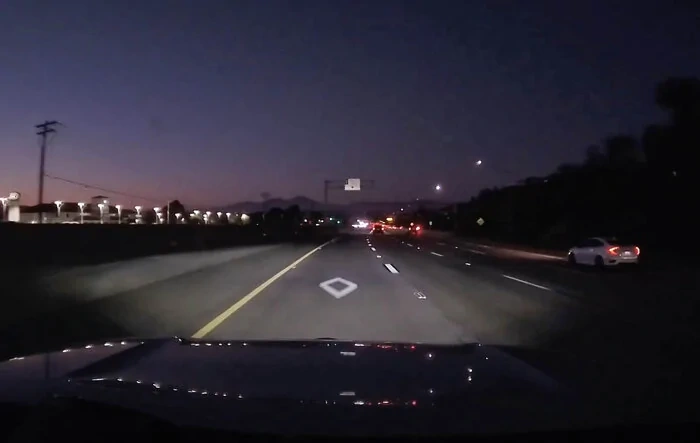 Highway Assist tried to run us off the road (edit from saying Self-driving)