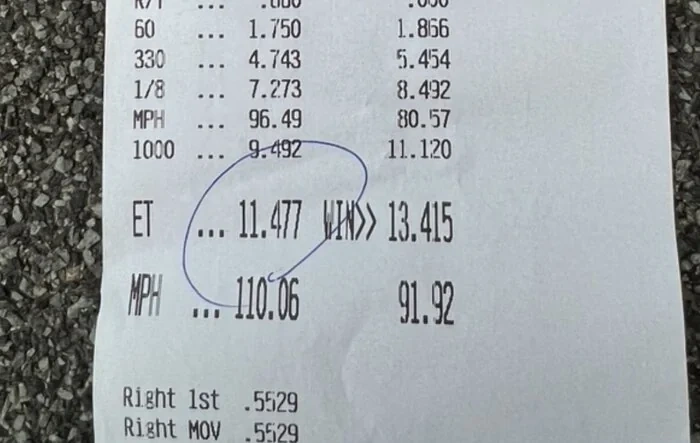 Took Vivian the Rivian to Sonoma last night. Best run 11.47 @ 110mph quarter mile drag