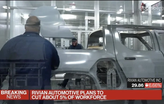 Rivian to Layoff 5% of Non-Manufacturing Workforce