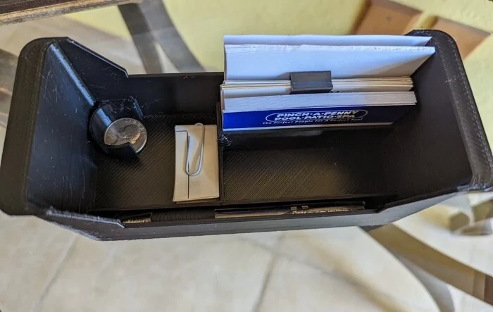 3D printed small organizer for the center console