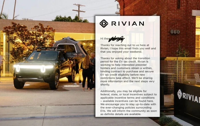 Rivian to offer Binding Purchase Agreements (to help obtain EV tax credit)
