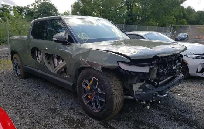 Wrecked R1T For Sale