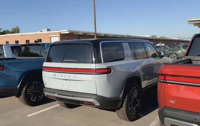 SEVEN R1S in the Denver Service Center lot - plus an Ocean Coast interior in the wild!