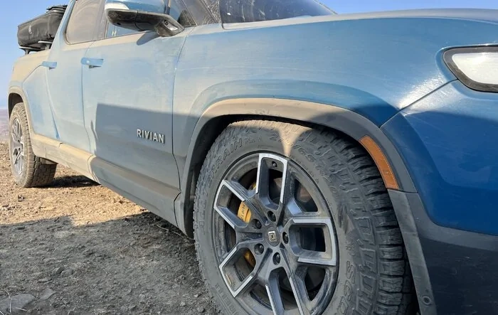 Broken Suspension on R1T ? during PNW Rivian group trip: WA BDR.