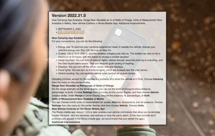 Release Notes for Software Update Version 2022.31.5