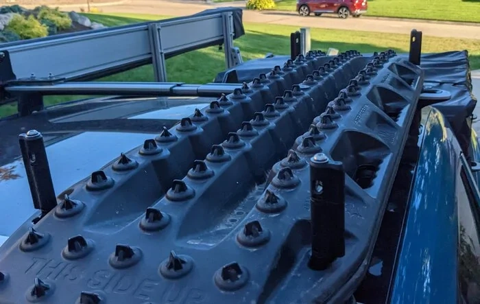 Rivian Maxtrax mounts installed