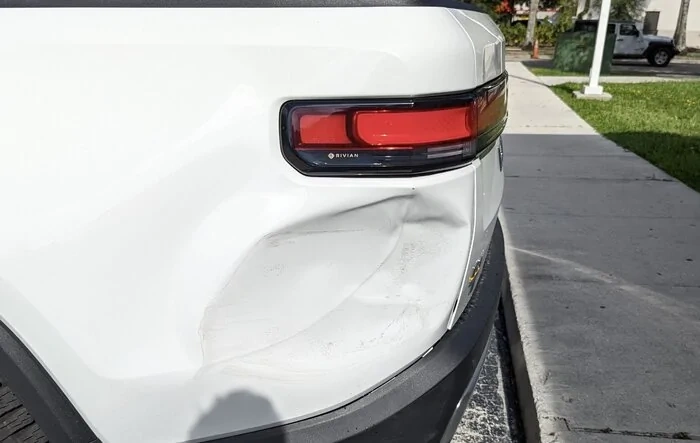 They hit me in my driveway resulting in $21,195.95 repair bill