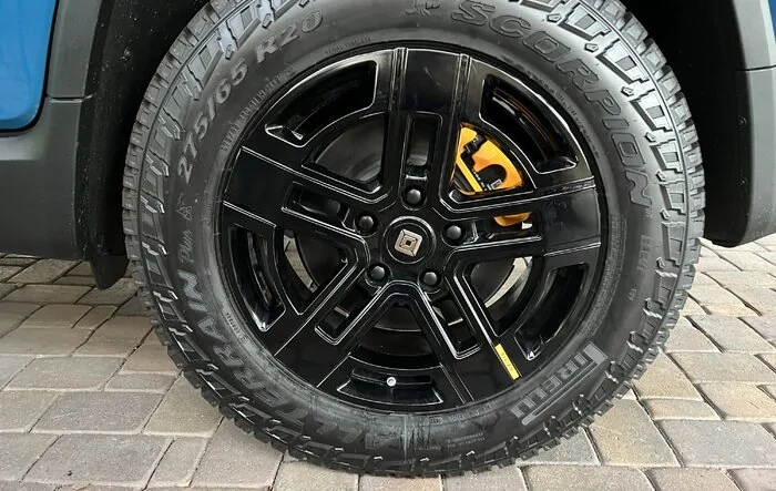 Changed A/T Bright Wheels to Glossy Black using Vinyl Decals