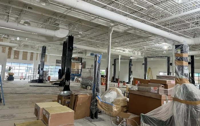 First Canadian Rivian Service Centre in Progress Pics From Vancouver