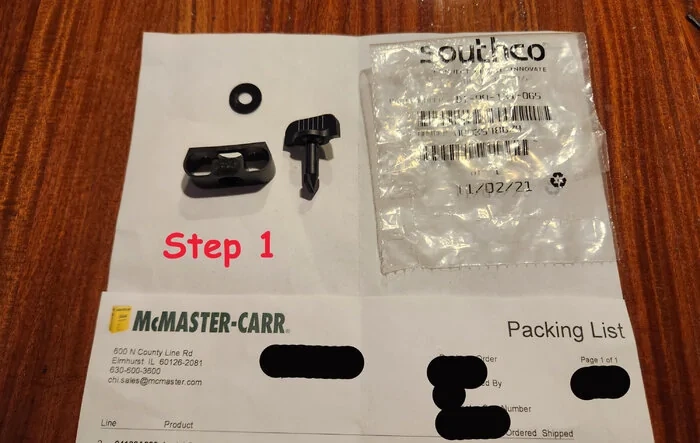 Hitch cover DIY mod.  Ditch the screwdriver!
