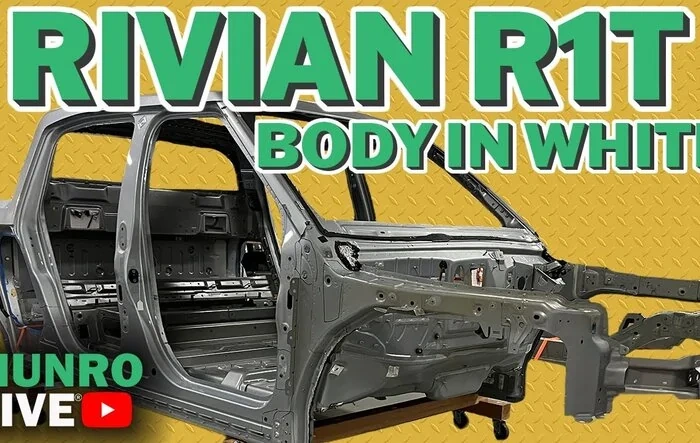 Munro Live examines Rivian R1T Body In White