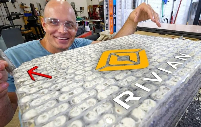 JRE: Does the Rivian R1T have 7,777 battery cells inside?