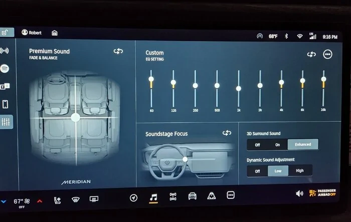 OMG! Meridian audio system is amazing (EQ Share)