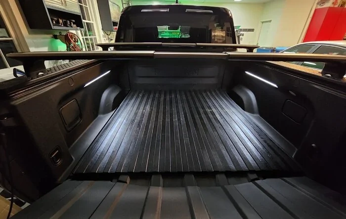 Cheap and easy rubber bed liner / mat for Rivian R1T