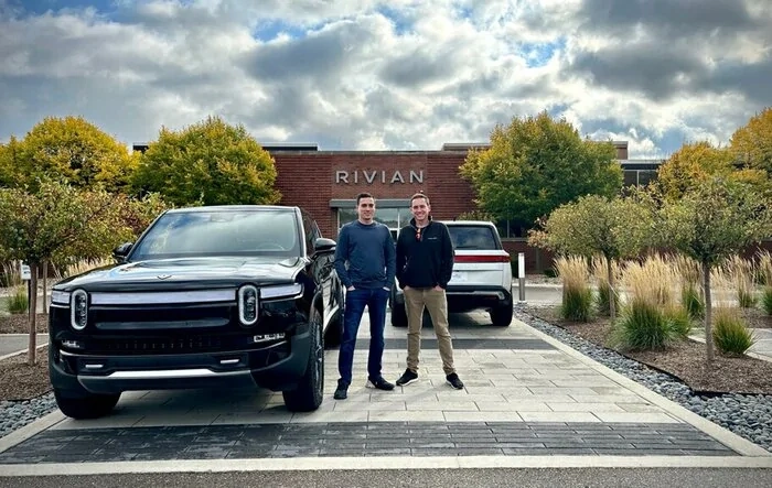 R1S & R1T Delivered to Brothers @ former Rivian HQ (Plymouth)!