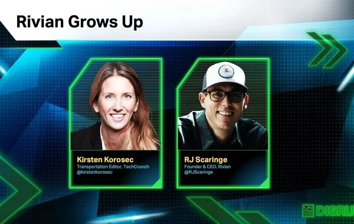 RJ Scaringe TechCrunch Disrupt Interview