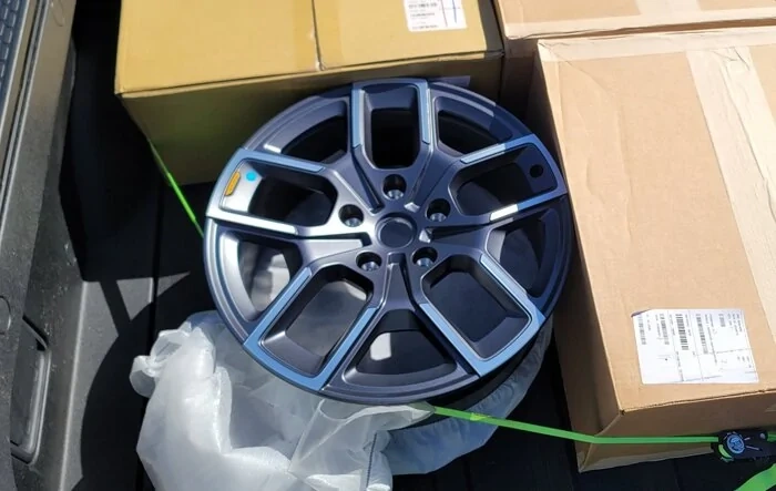 Just bought new OEM factory 20" AT wheels