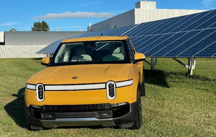 Rivians Arrive at IIHS For Crash Testing. R1T Side Crash Test Begins Next Week