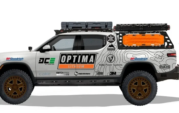 Optima Overlanding Rivian R1T build teased for SEMA