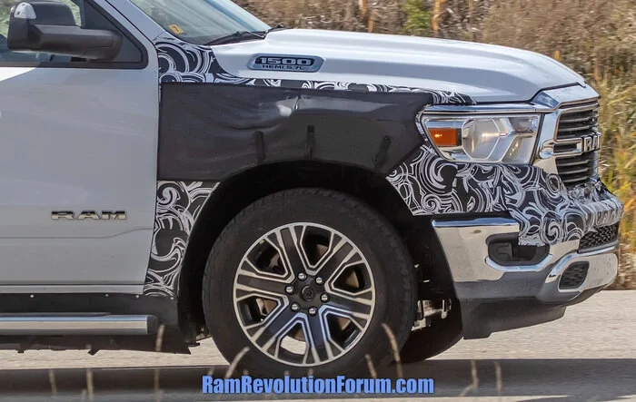 Ram 1500 Revolution EV Pickup - First Mule / Prototype Spotted