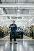 Rivian R2 Start of product pictures - RJ, workers and Catalina Cove R2 at the plant3.webp